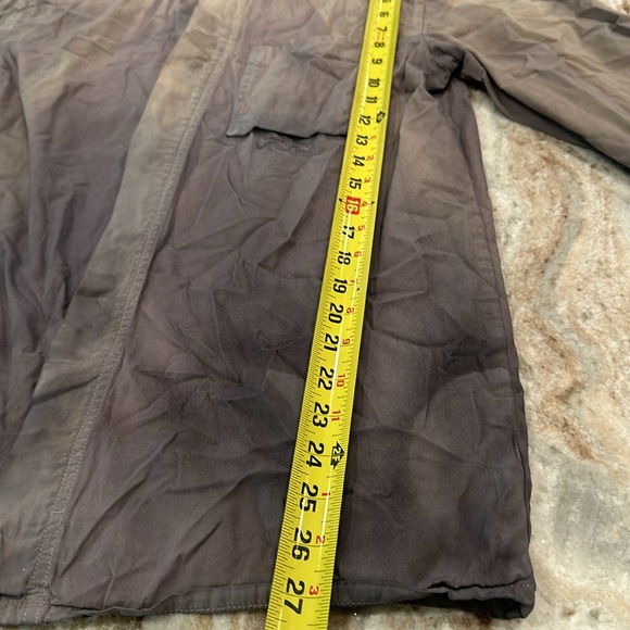 Distressed Dyed Diesel Button Up - Picture 6 of 9